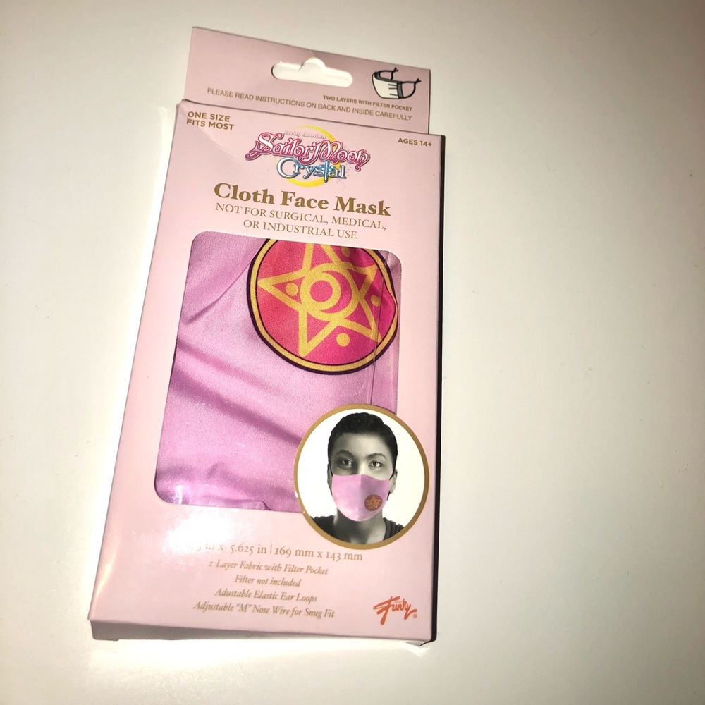 Sailor Moon official licensed face mask